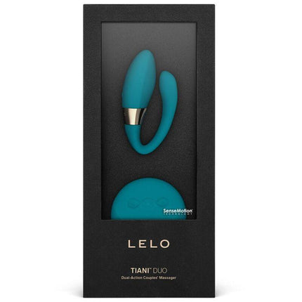lelo massaggiatore di coppia tiani duo blu
