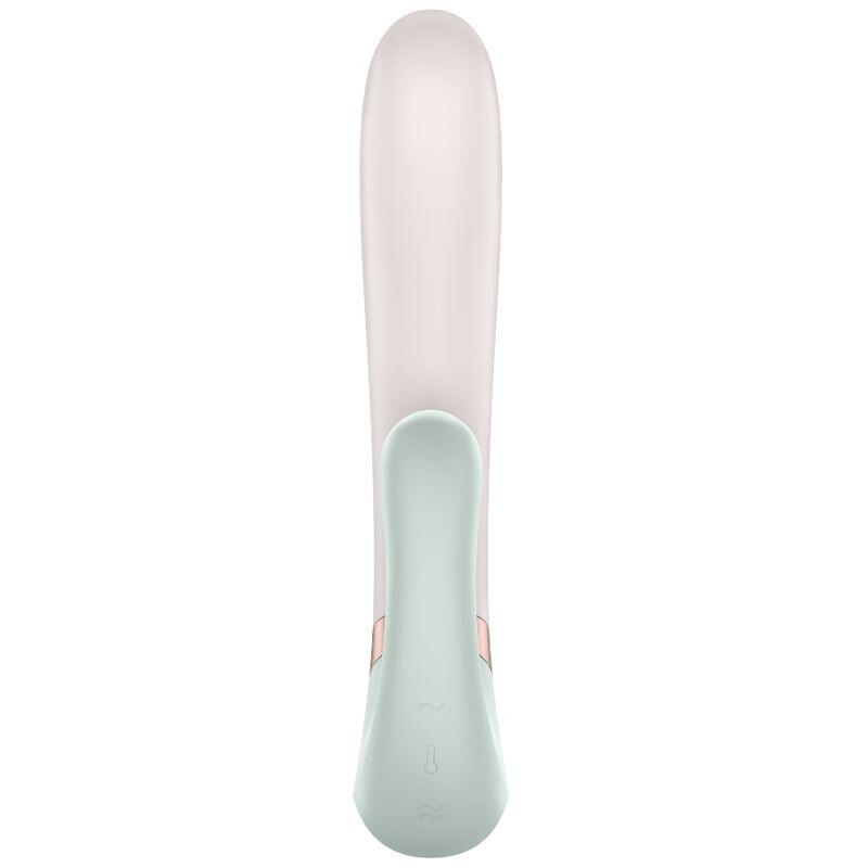 satisfyer app vibratore heat wave rosa