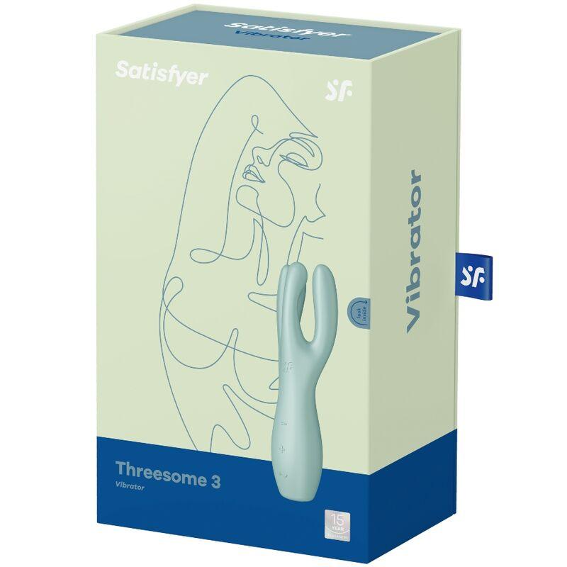 satisfyer vibratore threesome 3 rosa