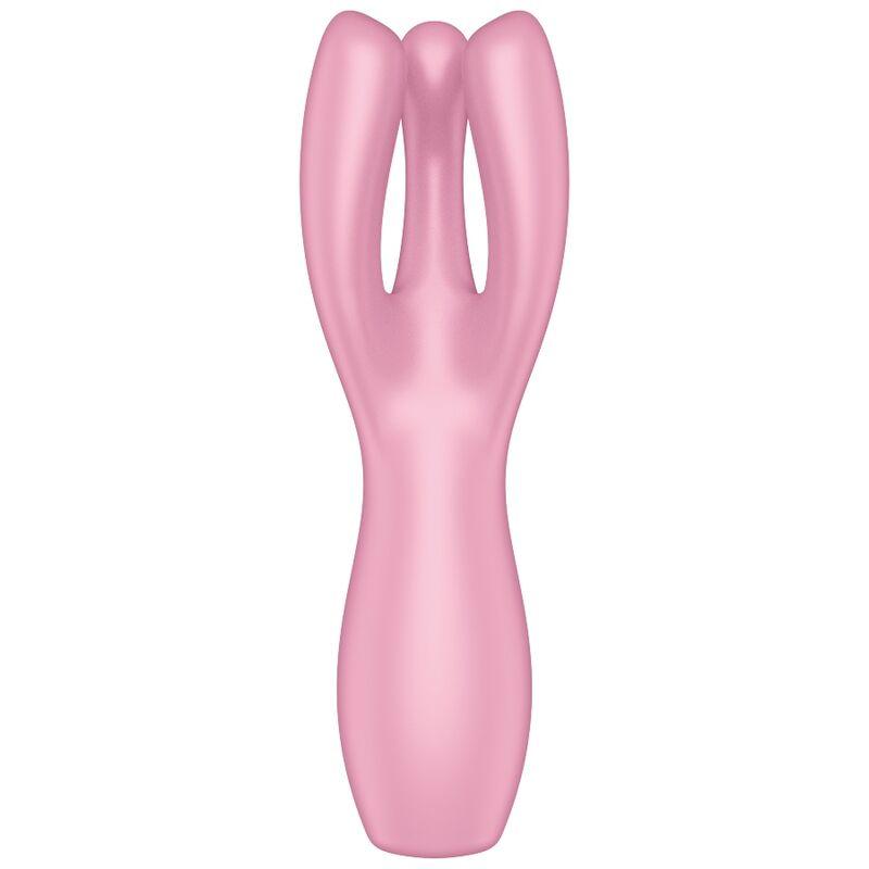 satisfyer vibratore threesome 3 rosa