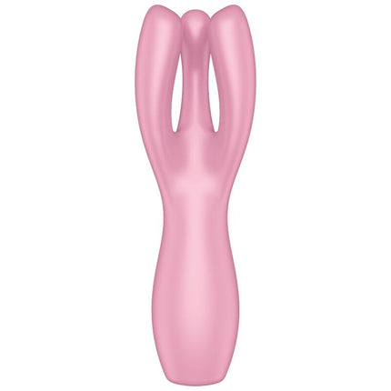 SATISFYER - VIBRATORE THREESOME 3 ROSA