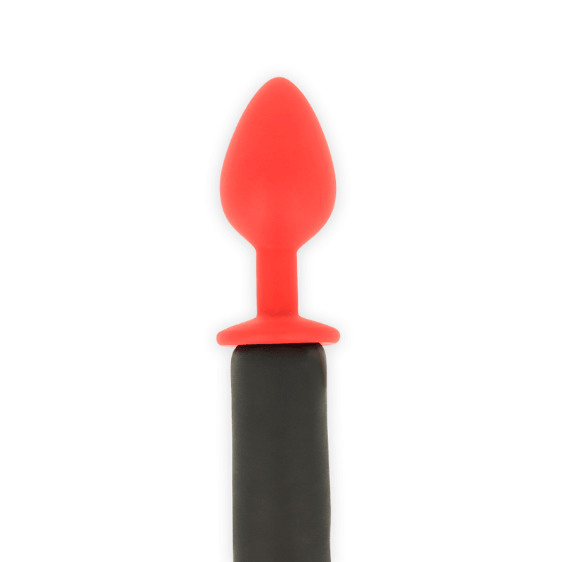 ohmama fetish devils tail tappo in silicone 8 cm