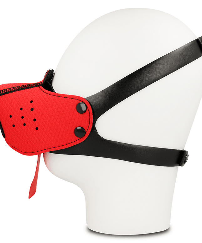 muso di cane ohmama fetish rosso