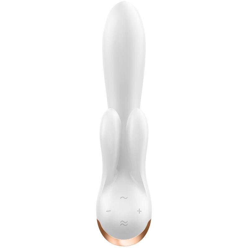 satisfyer app vibratore doppio flex bianco