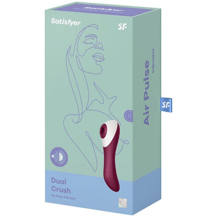 satisfyer vibratore dual crush air pulse