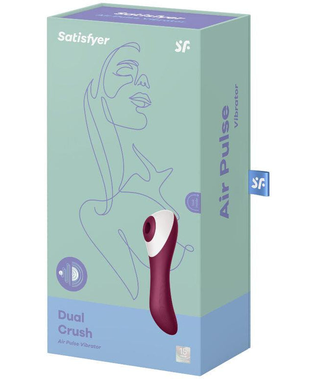 satisfyer vibratore dual crush air pulse