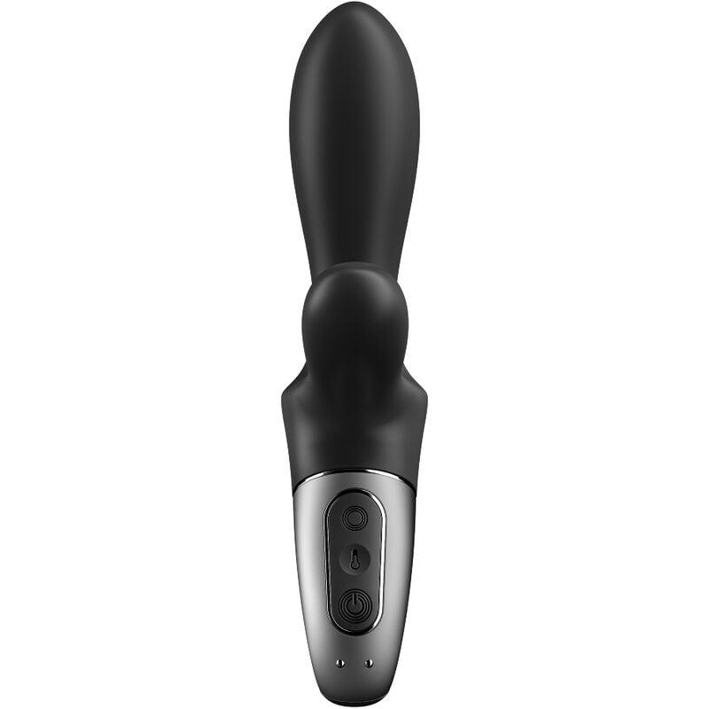 satisfyer heat climax app vibratore anale nero