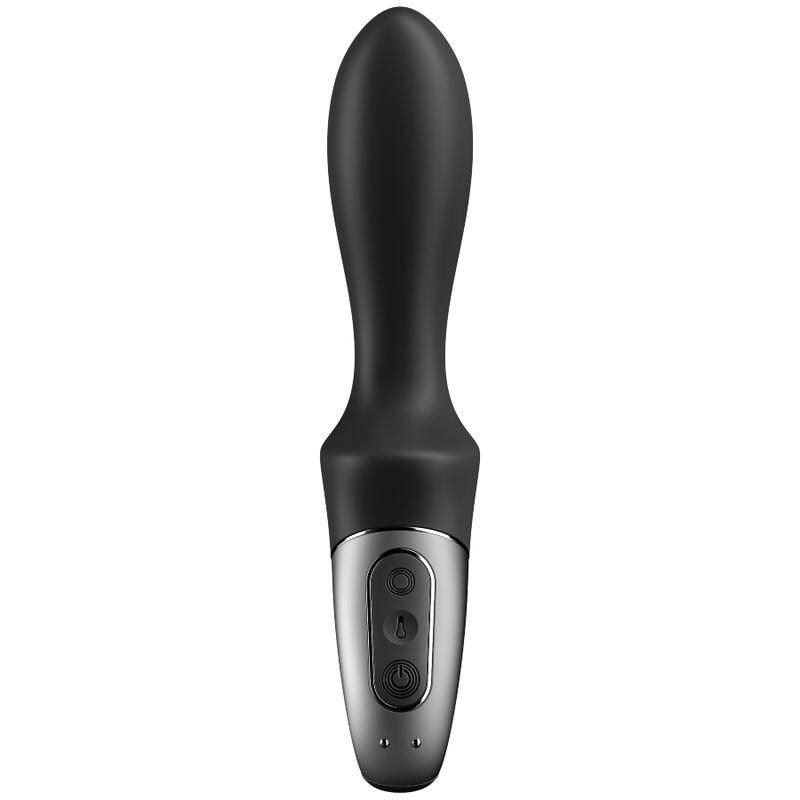 satisfyer app vibratore anale heat climax nero