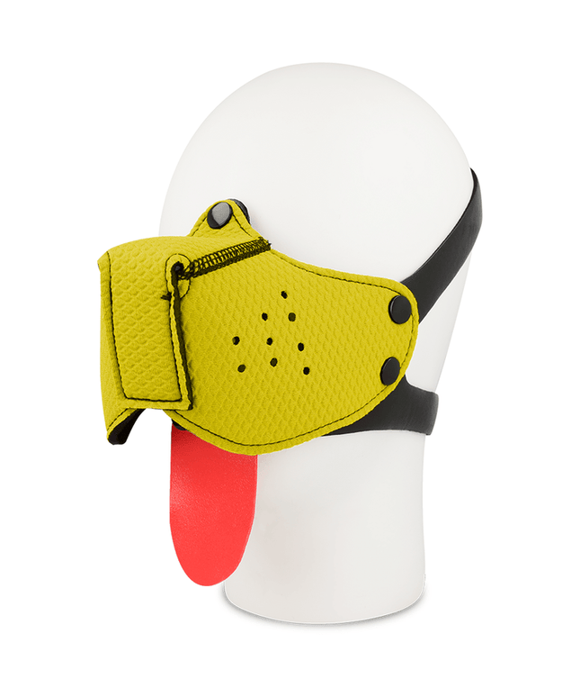 muso di cane ohmama fetish giallo