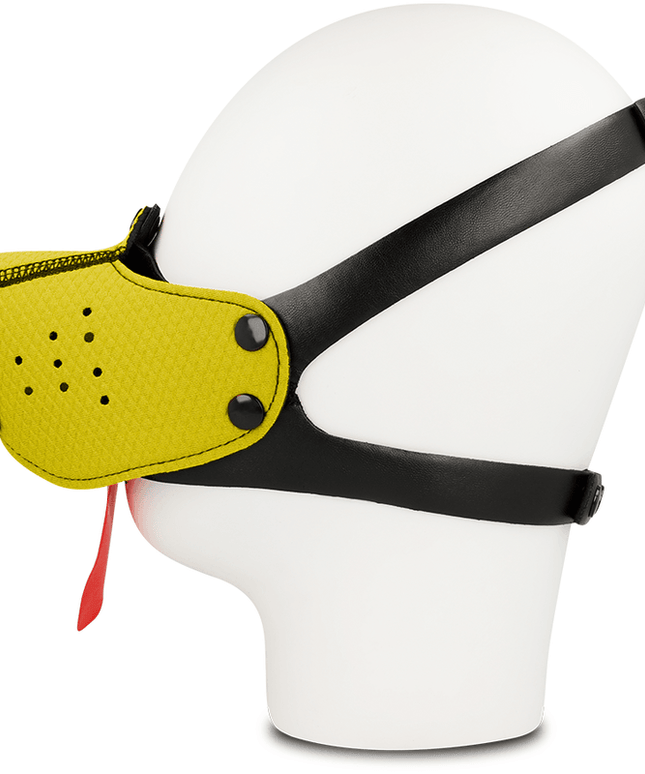 muso di cane ohmama fetish giallo