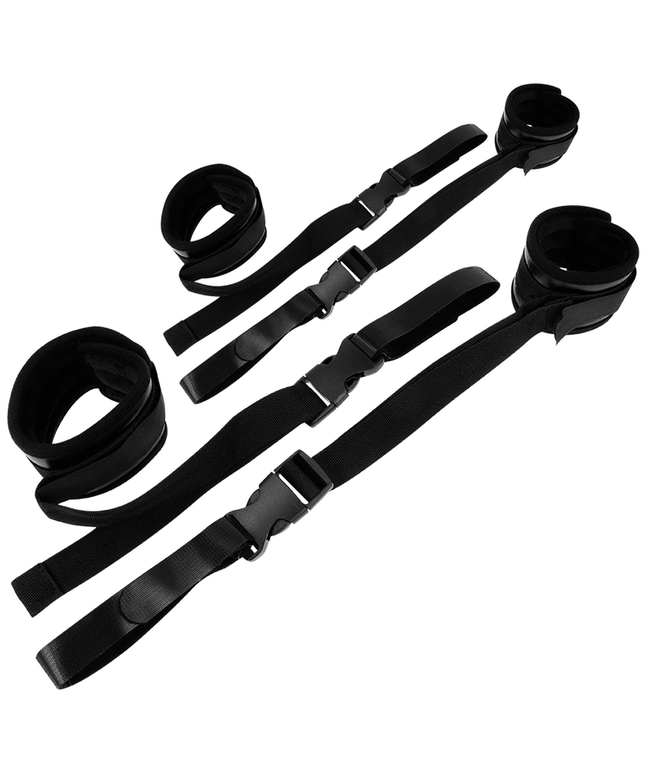 manette di contenimento ohmama fetish in nylon e velcro