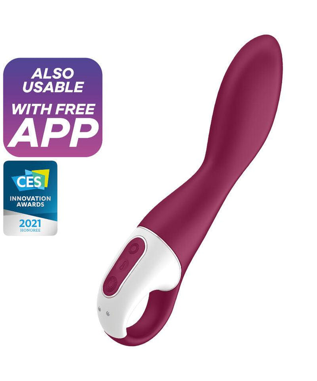 satisfyer vibratore gspot riscaldato