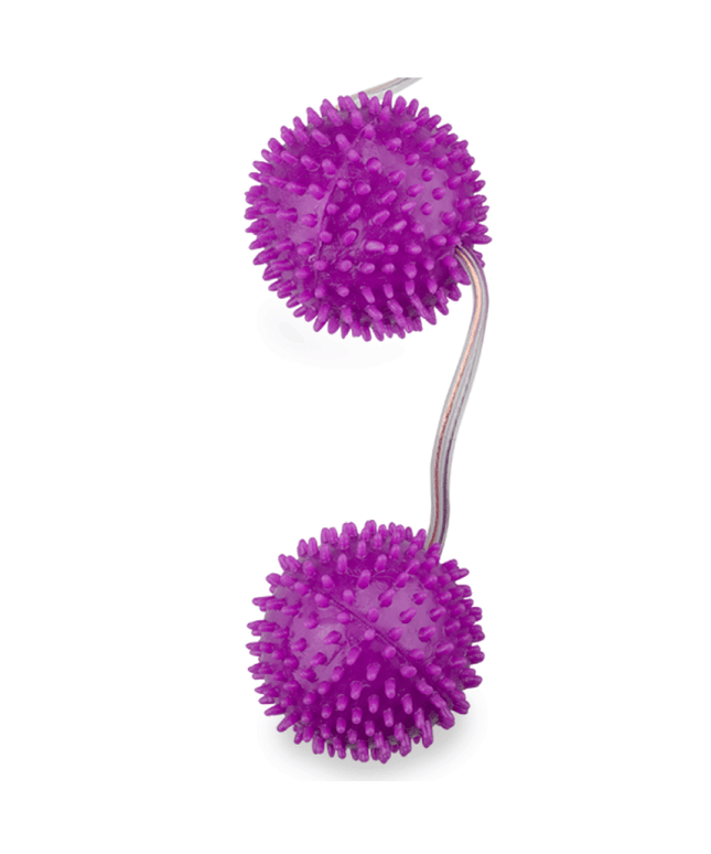 baile un piacere profondo sfere strutturate viola 3 60 cm