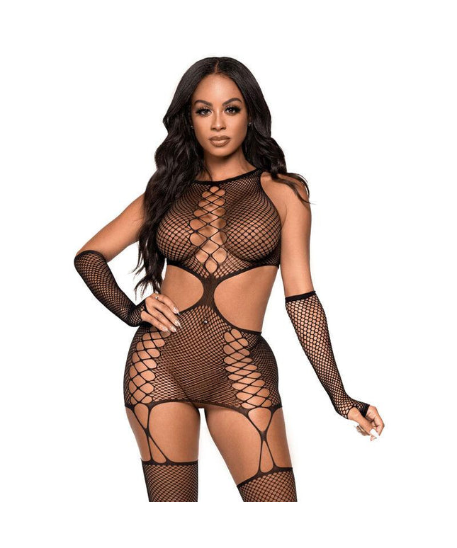 leg avenue abito giacca con guanti taglia unica