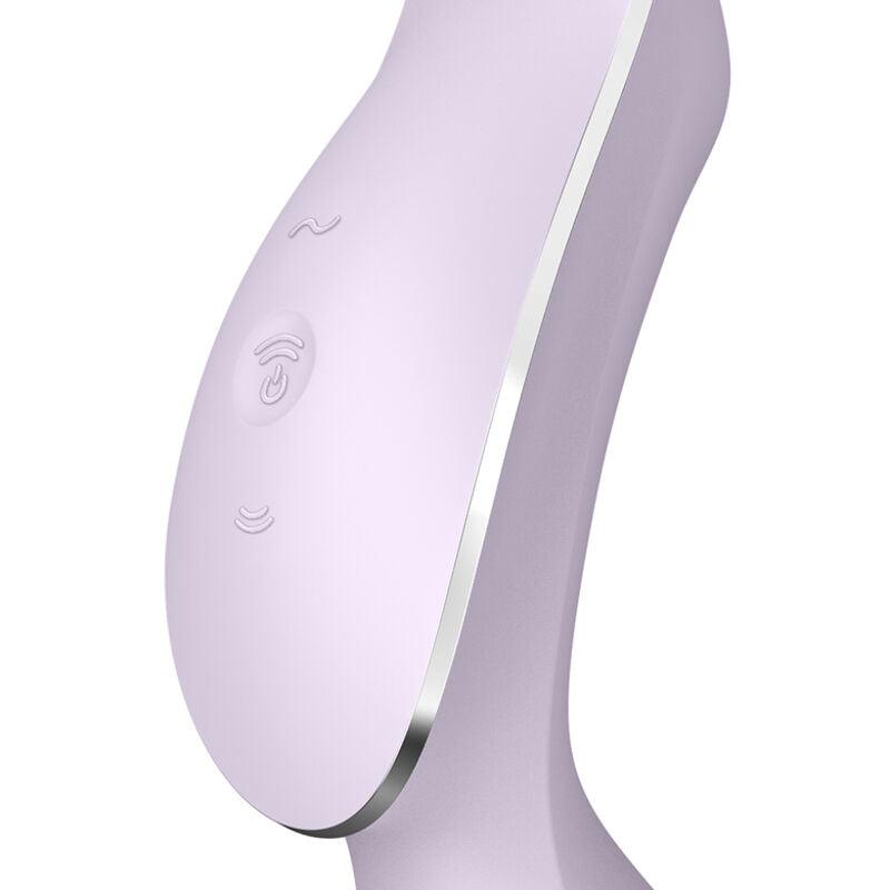 satisfyer vibratore curvy trinity 2 air pulse nero