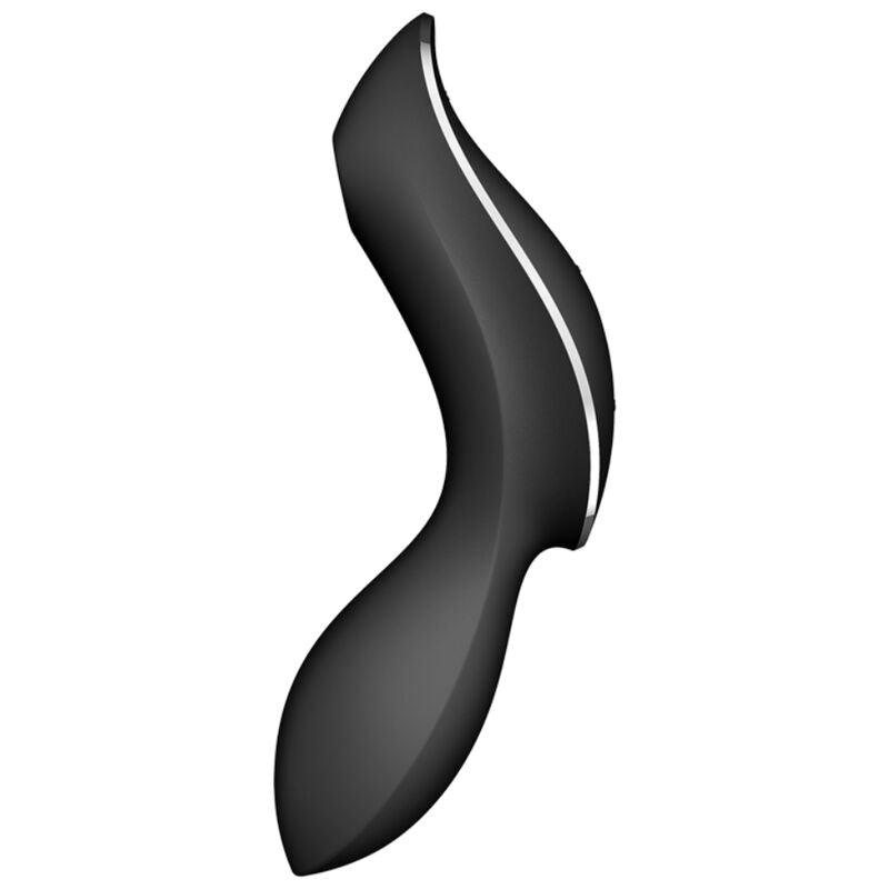 satisfyer vibratore curvy trinity 2 air pulse nero