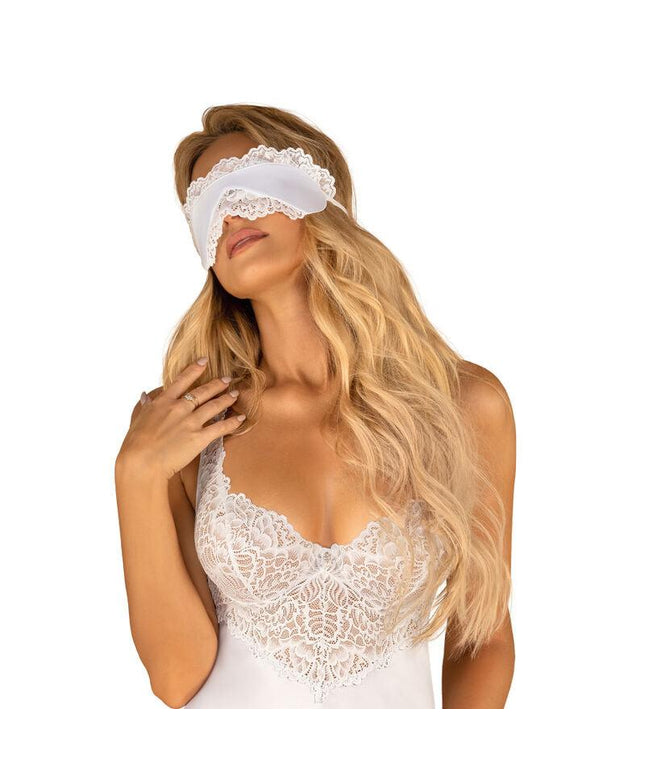 obsessive maschera amore bianca