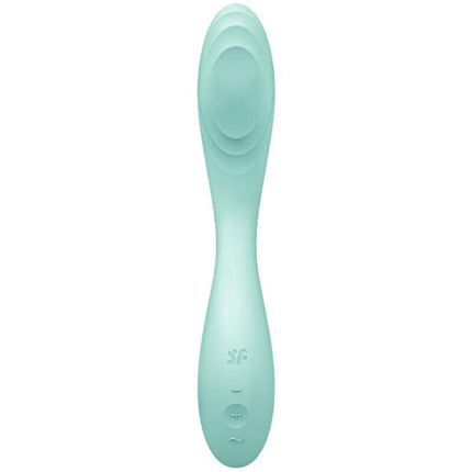 satisfyer vibratore rrrolling pleasure gspot verde