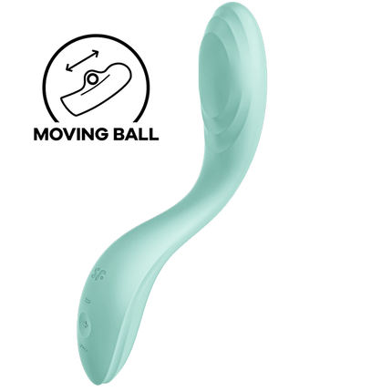 satisfyer vibratore rrrolling pleasure gspot verde