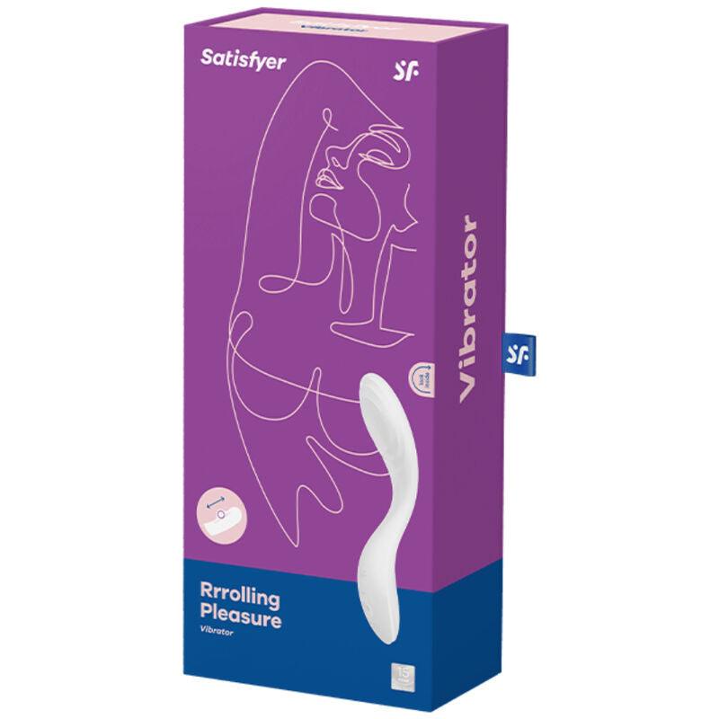 satisfyer vibratore rrrolling pleasure gspot verde