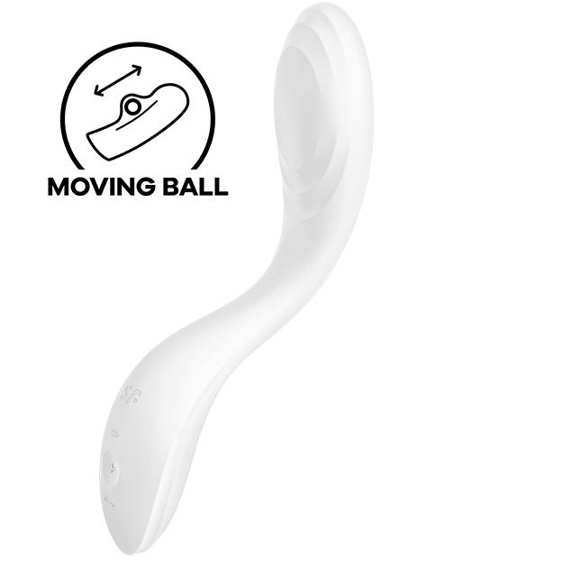 satisfyer vibratore rrrolling pleasure gspot verde