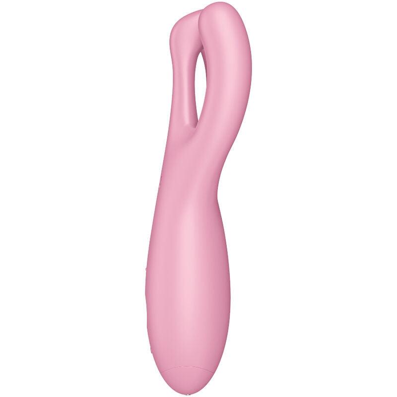 satisfyer app threesome 4 vibratore rosa