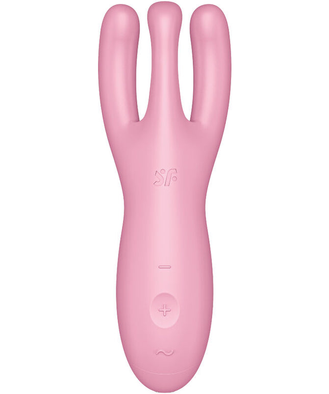 SATISFYER - APP THREESOME 4 VIBRATORE ROSA