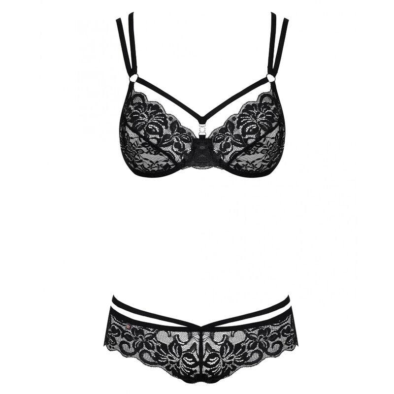 obsessive 860 set due pezzi nero s m