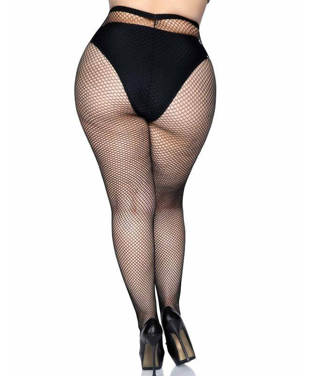 leg avenue collant a rete taglia plus