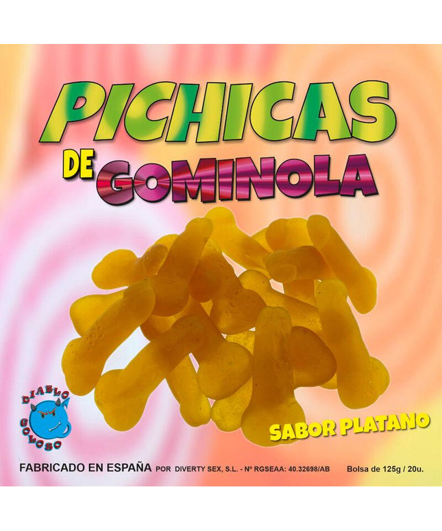 diablo goloso fette gommose di banana