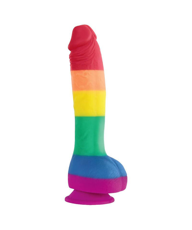 pride dildo bandiera lgbt 19 cm