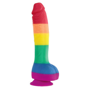 pride dildo bandiera lgbt 19 cm