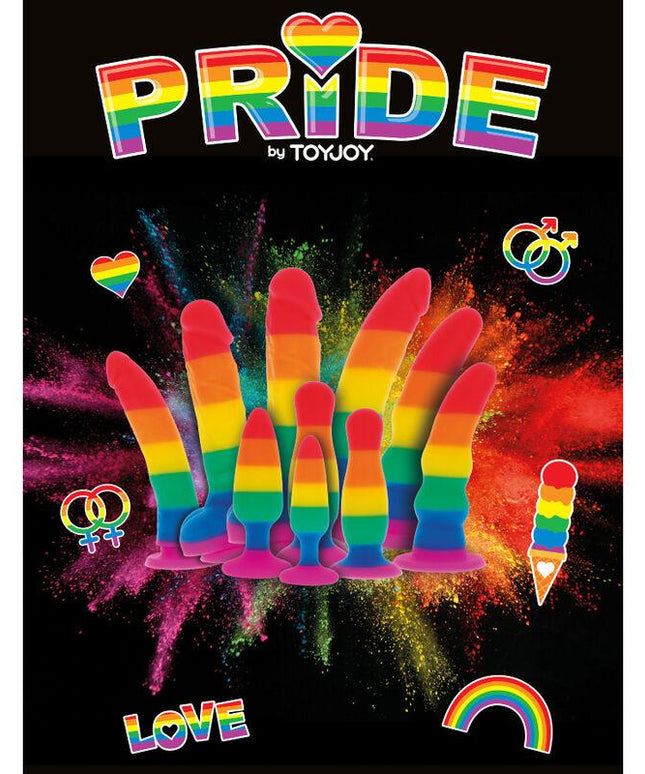 pride dildo bandiera lgbt 19 cm