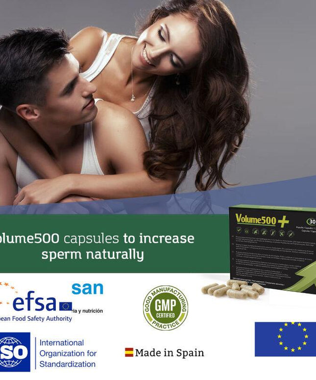 500 COSMETICS - VOLUME 500 AUMENTA LA QUANTITÀ E LA QUALITÀ DELLO SPERMA - Only Vibes