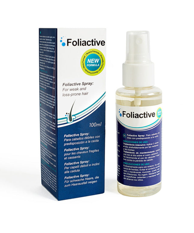 500 COSMETICS - FOLIACTIVE SPRAY. SPRAY PER PREVENIRE LA CADUTA DEI CAPELLI E STIMOLARE LA CRESCITA