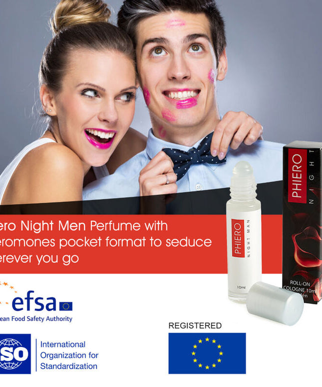 500 COSMETICS - PHIERO NIGHT MAN PROFUMO AI FEROMONI DA UOMO CON ROLL-ON