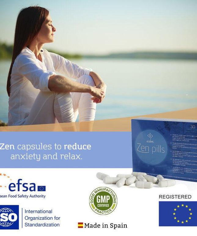 500 COSMETICS - ZEN PILLS CAPSULE PER RIDURRE L'ANSIA - Only Vibes