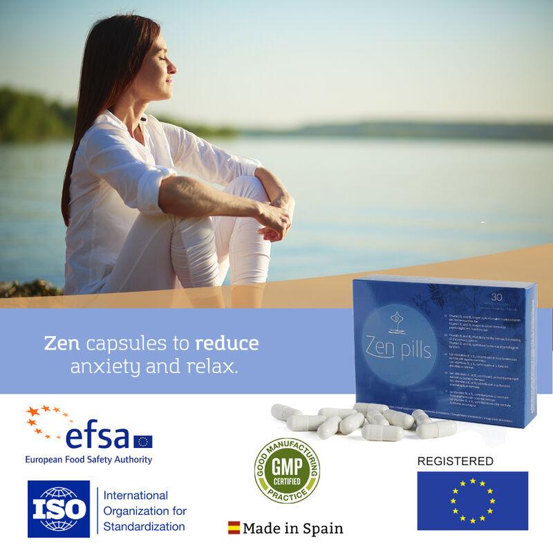 500 COSMETICS - ZEN PILLS CAPSULE PER RIDURRE L'ANSIA - Only Vibes