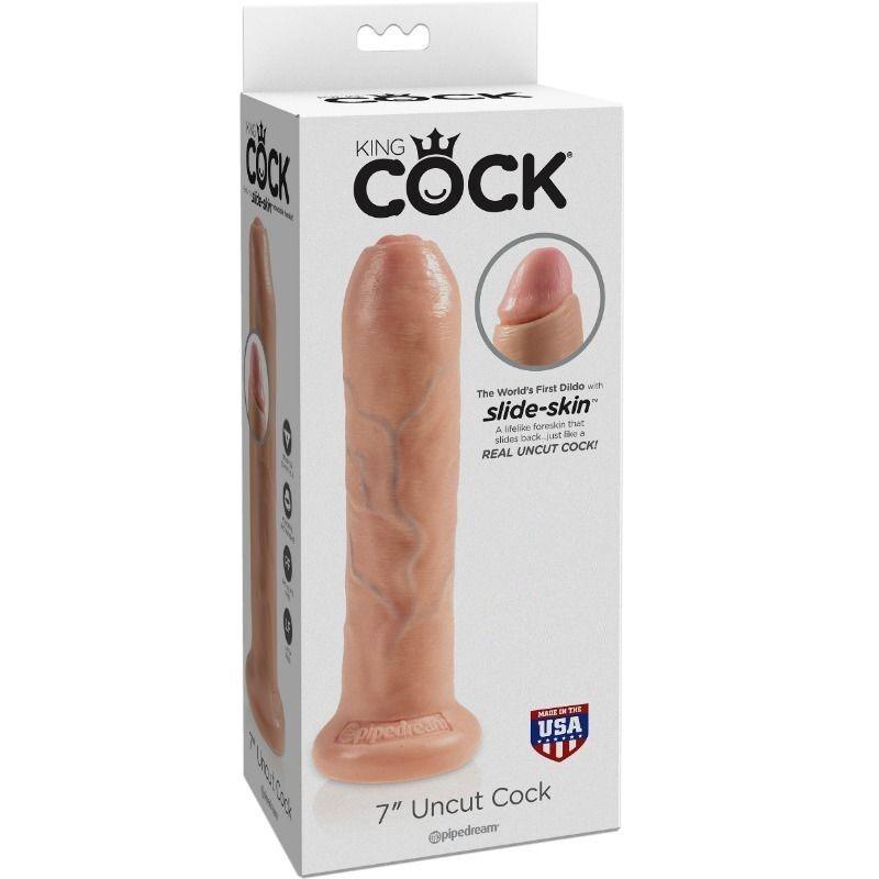 KING COCK - DILDO REALISTICO CARNE NON TAGLIATA 21 CM - Only Vibes