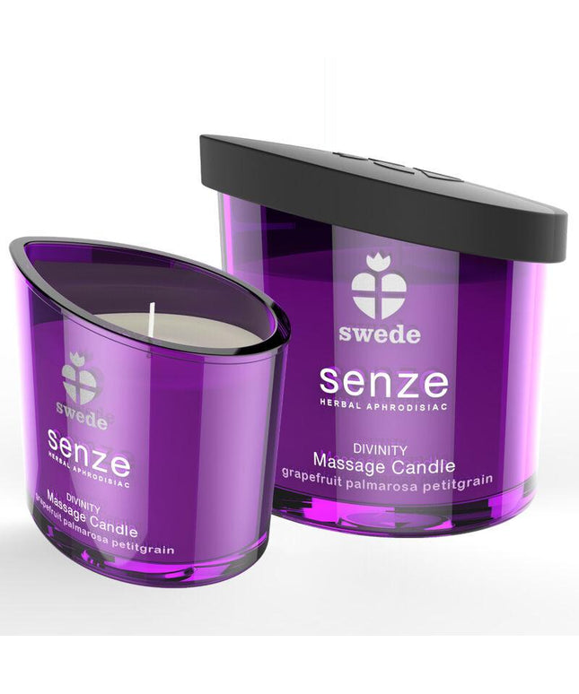 swede candela da massaggio senze divinity pompelmo palmarosa petitgrain