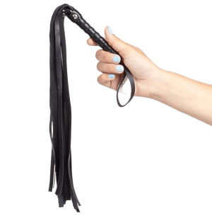 secretplay black bondage whip collezione bdsm