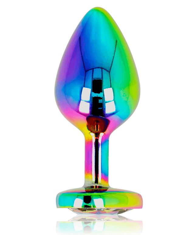 ohmama plug anale cuore iridescente taglia m