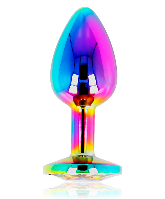 OHMAMA - PLUG ANALE CERCHIO IRIDESCENTE TAGLIA S