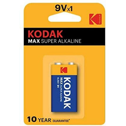 kodak batteria alcaline max 9v lr61