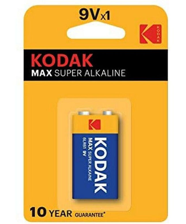 kodak batteria alcaline max 9v lr61