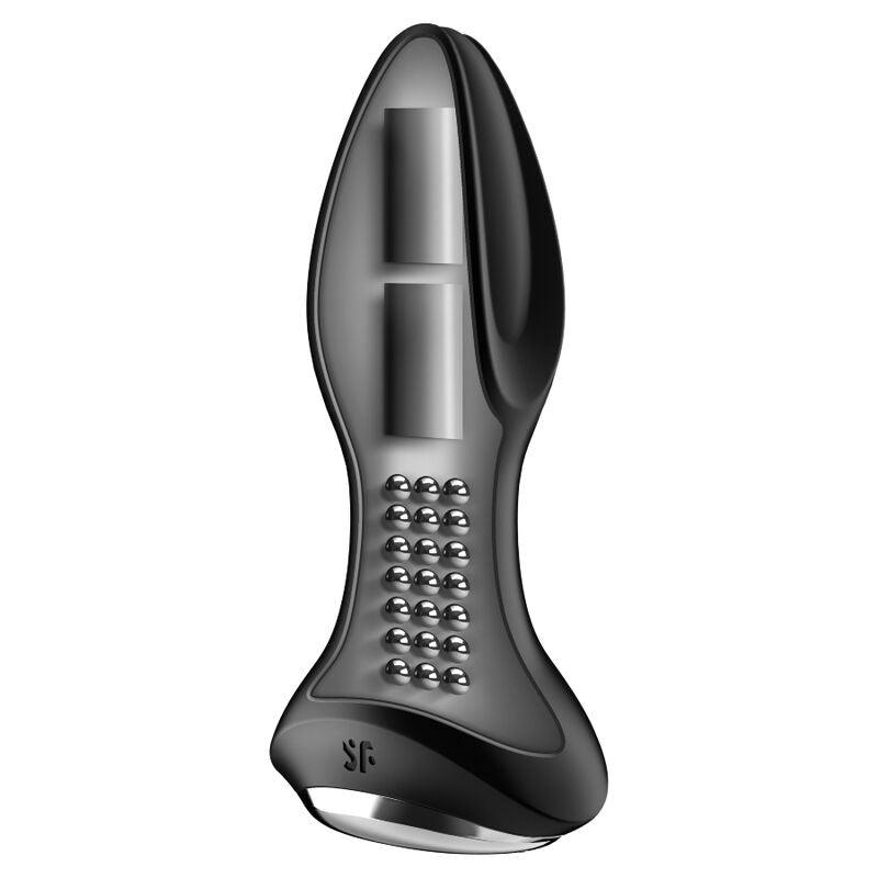 satisfyer rotator plug 2 app vibrante plug nero