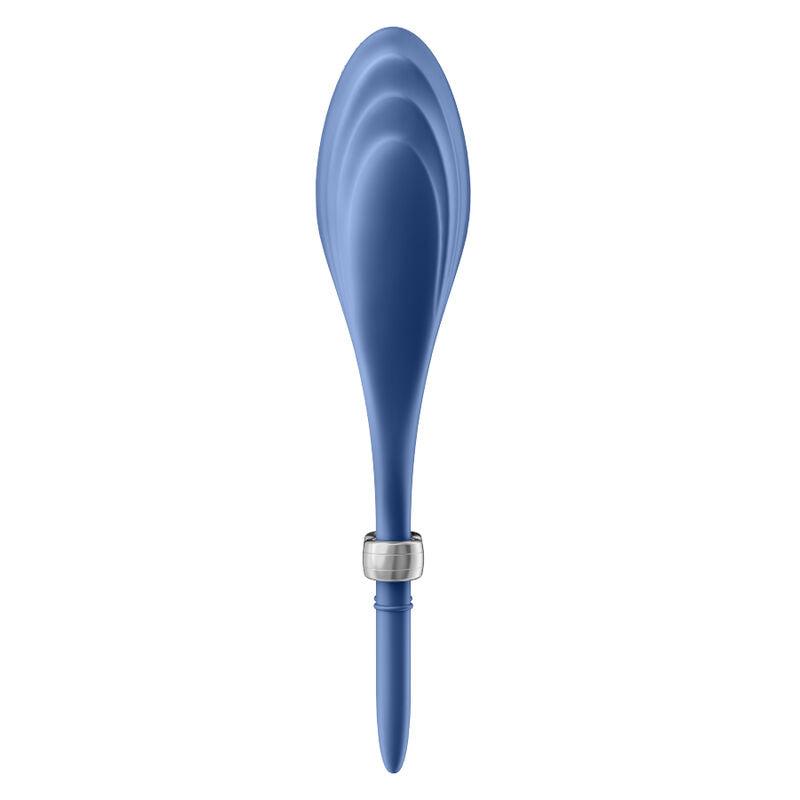 satisfyer anello vibratore duelist blu