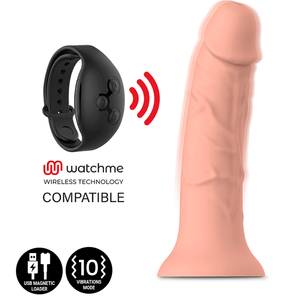 mythology asher original dildo m vibratore compatibile con tecnologia watchme wireless