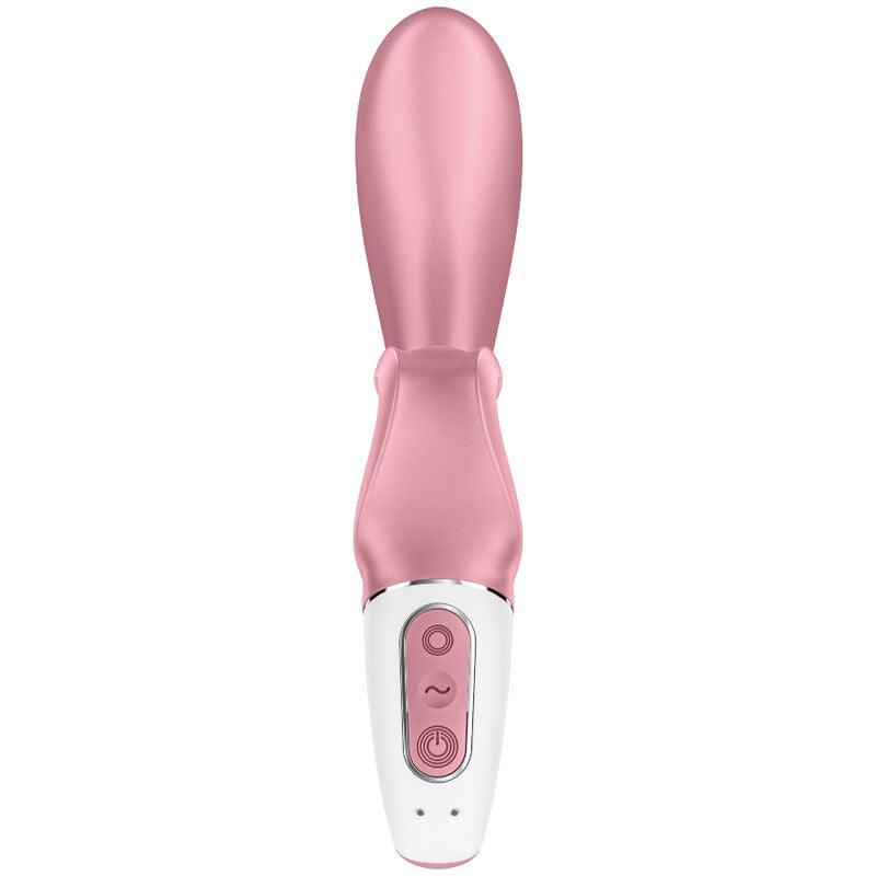 satisfyer app vibratore hug me rabbit rosa