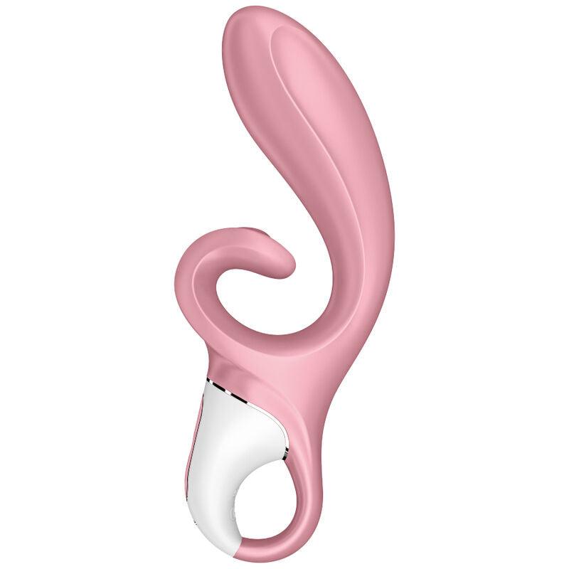 satisfyer app vibratore hug me rabbit rosa